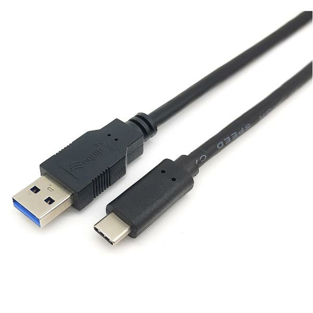USB 3.0 A to Micro USB B Cable Equip 128344 Black 2 m-0