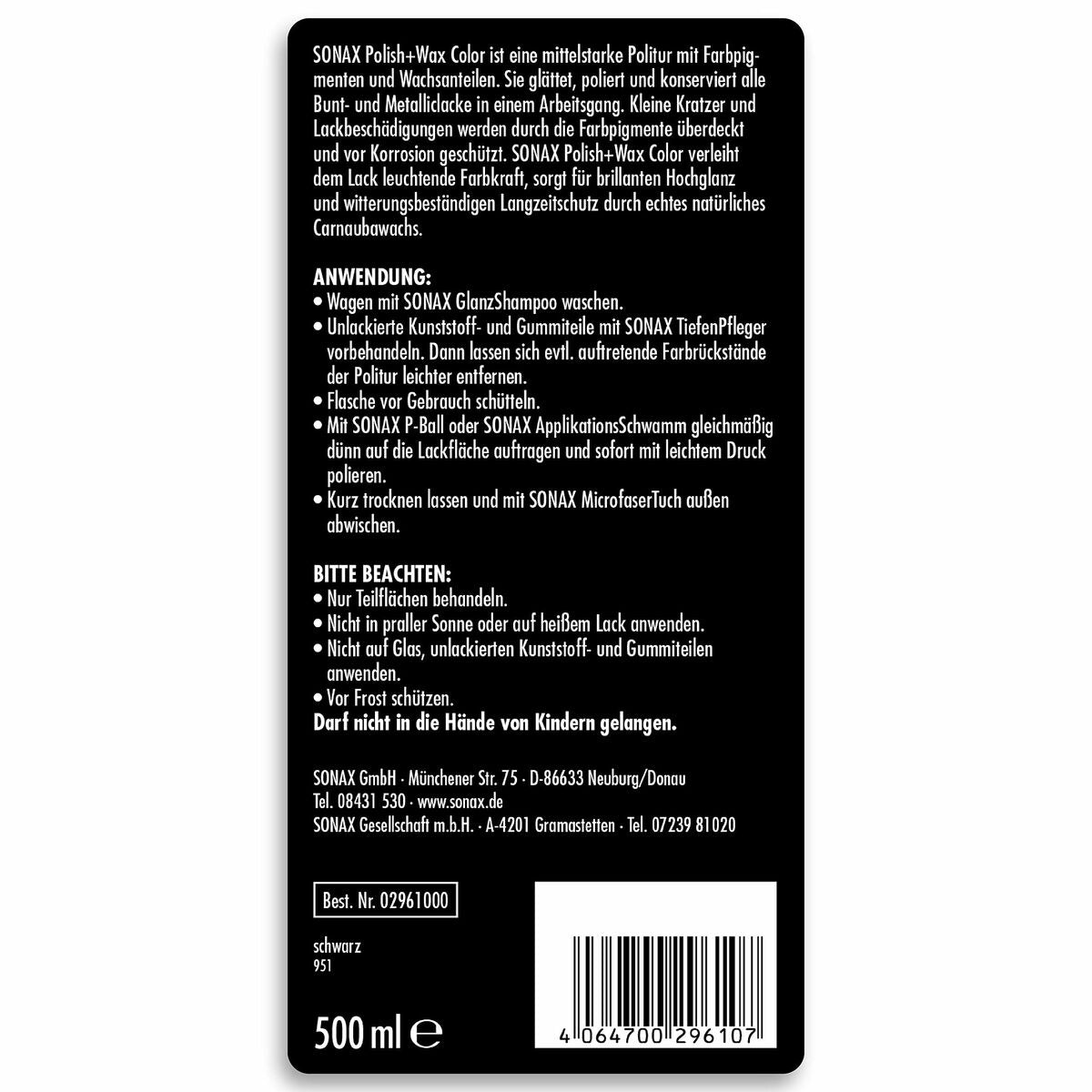 Car polisher Sonax SX02961000-2