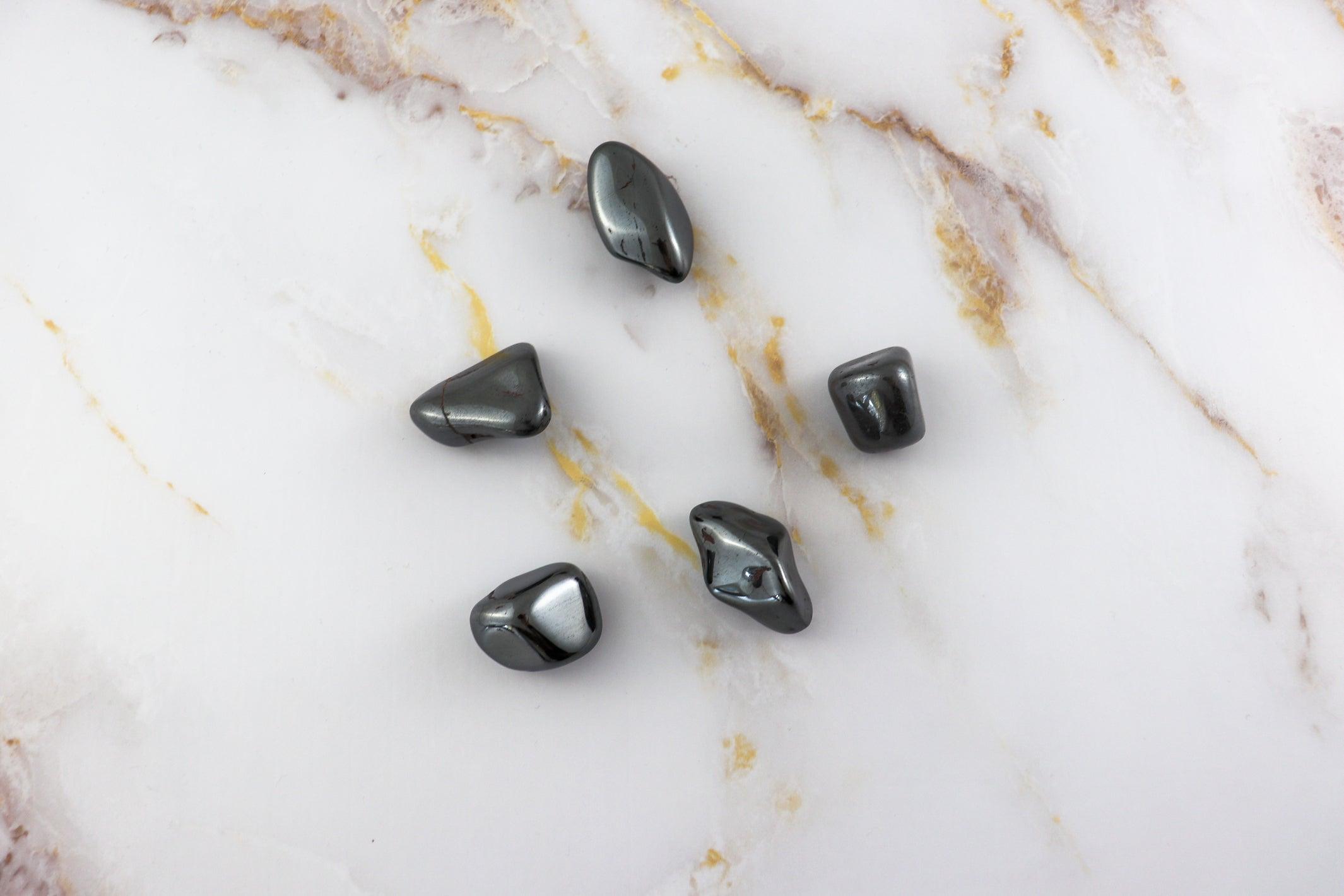 Hematite tumbled stone-3