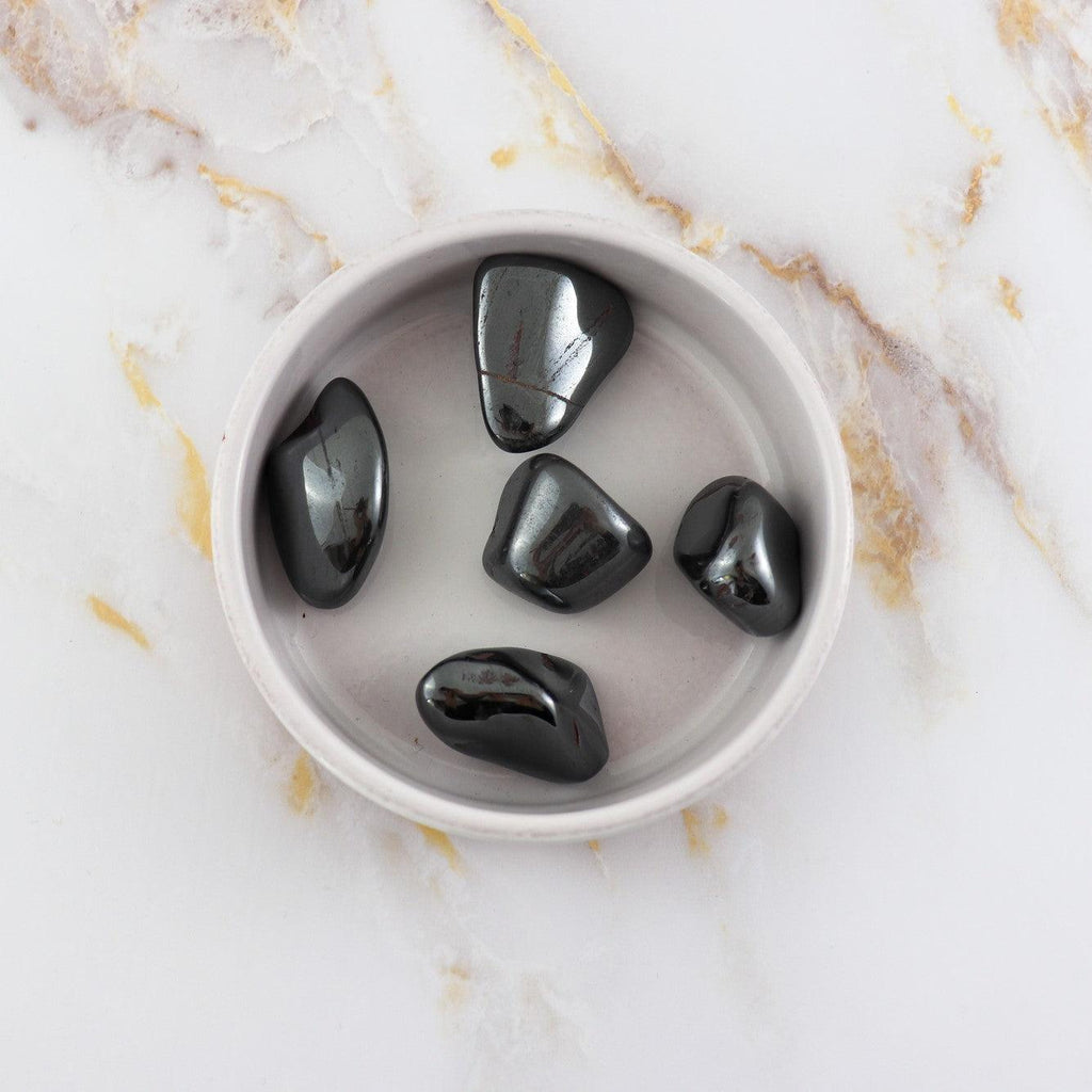Hematite tumbled stone-0