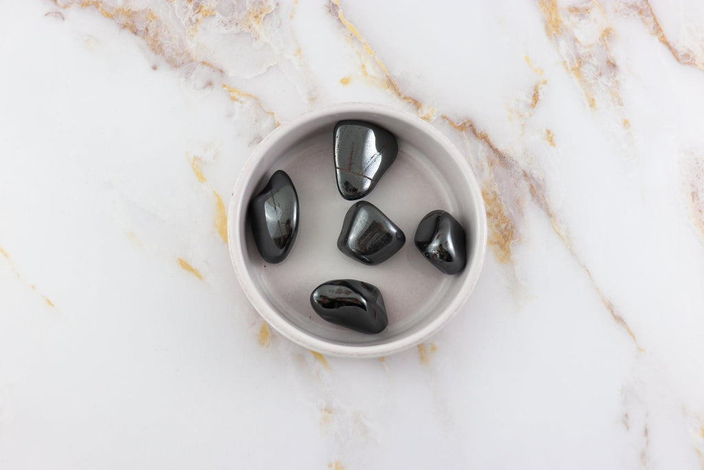 Hematite tumbled stone-2