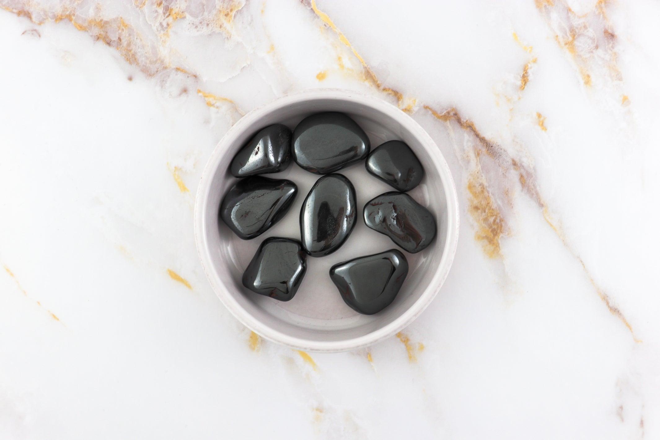 Hematite tumbled stone-4